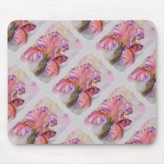 PINK EN PAARSE EXOTICA MOUSEPAD MUISMAT (Voorkant)