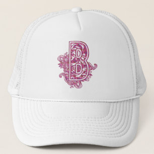 PINK EN PAARSE MONOGRAM BRIEF B TRUCKER PET