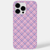  PINK EN PAARSE PLAID Case-Mate iPhone CASE (Achterkant)