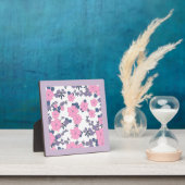 PINK EN PAARSE STROOMPATROON FOTOPLAAT (Insitu)