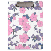 PINK EN PAARSE STROOMPATROON KLEMBORD (Voorkant)