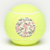 PINK EN PAARSE STROOMPATROON TENNISBALLEN (Achterkant)