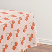 Pink en Red Cherry Fruit Pattern Tafelkleed (Voorbeeld)