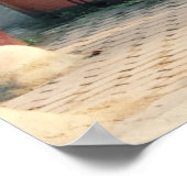 PINK EN RODE CONCRETE BOUW POSTER (Hoek)