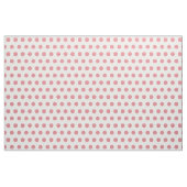Pink- en White Polka Dot Craft Fabric Stof (Fat Quarter)