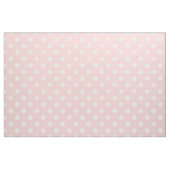 Pink en White Polka Dot Pattern Stof (Yard (91,4 cm))