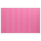 Pink en White Polka Dots Pattern Stof (Yard (91,4 cm))