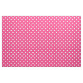 Pink en White Polka Dots Pattern Stof (Fat Quarter)