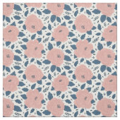 Pink en wit stof (Swatch)