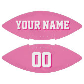 PINK EN WITTE Aangepast Football (Panelen)