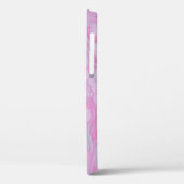 PINK EN WITTE ABSTRACTE SCHIJNEN2 Case-Mate iPhone CASE (Achterkant / Links)