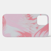PINK EN WITTE ABSTRACTE SCHIJNEN Case-Mate iPhone CASE (Achterkant (horizontaal))