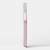 PINK EN WITTE ABSTRACTE SCHIJNEN Case-Mate iPhone CASE (Achterkant / Rechts)