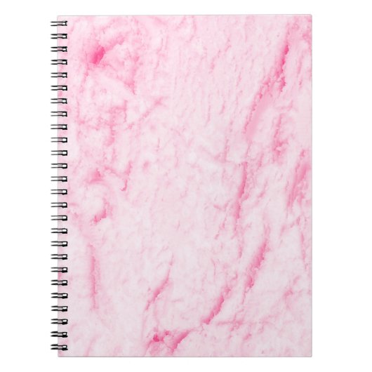 PINK EN WITTE DIGITALE WALLPAPIER NOTITIEBOEK (Voorkant)