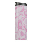 PINK EN WITTE TEXTIEL THERMOSBEKER (Geroteerd rechts)