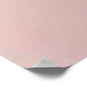 PINK EN WITTE VLOEREN POSTER (Hoek)