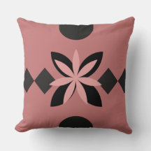 PINK EN ZWARTE ABSTRACT