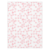 Pink Equestrian Horse Bits Tafelkleed (Voorkant)