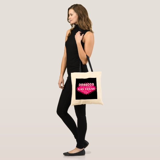 PINK fabulous Las Vegas Birthday Party Bag Tote Bag (Voorkant (model))