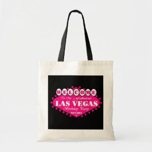 PINK fabulous Las Vegas Birthday Party Bag Tote Bag