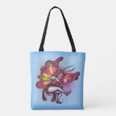 Pink Faerie Tote Bag (Achterkant)