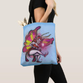 Pink Faerie Tote Bag (Dichtbij)