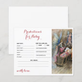 Pink Fairy Baby Zegen Voorspellingen voor Baby Kaa (Voorkant / Achterkant)