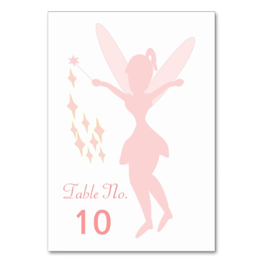 Pink Fairy Design Kaart (Voorkant)