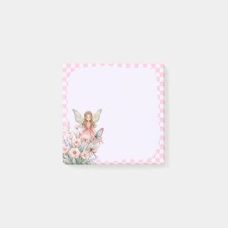 Pink Fairy Memo Pad – Betoverende opmerking Post-it® Notes