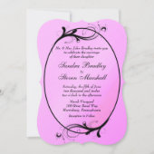 Pink Fairytale Weddenschap Kaart (Voorkant)