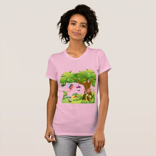 Pink Fairytopia T-Shirt (Voorkant volledig)
