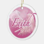 Pink Faith Ornament (Links)