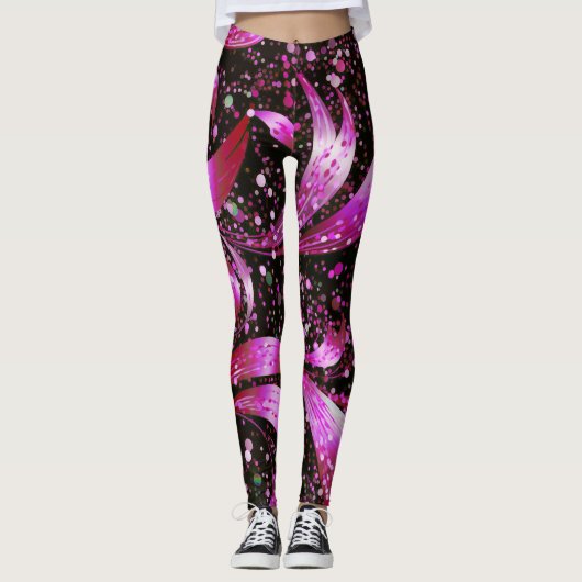 Pink Fantasy-Leggings Leggings (Voorkant)