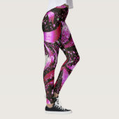 Pink Fantasy-Leggings Leggings (Rechts)