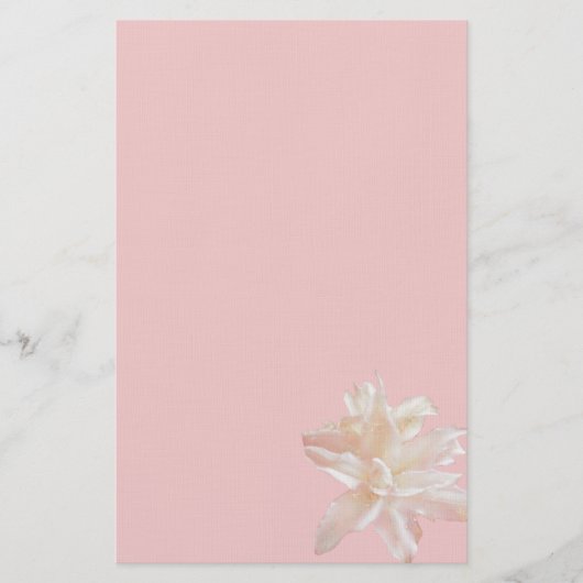 Pink Fantasy Lily Briefpapier (Voorkant)