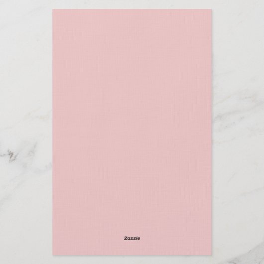 Pink Fantasy Lily Briefpapier (Achterkant)