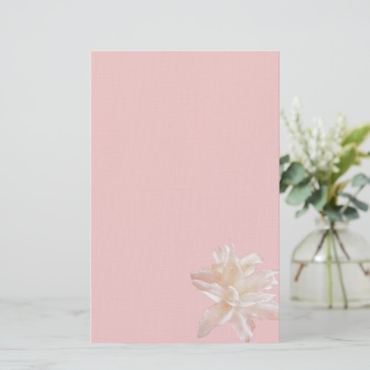 Pink Fantasy Lily Briefpapier (Staand voorkant)
