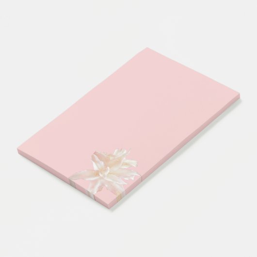 Pink Fantasy Lily Post-it® Notes (Schuin)