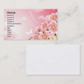 PINK FANTASY VISITEKAARTJE (Voorkant / Achterkant)