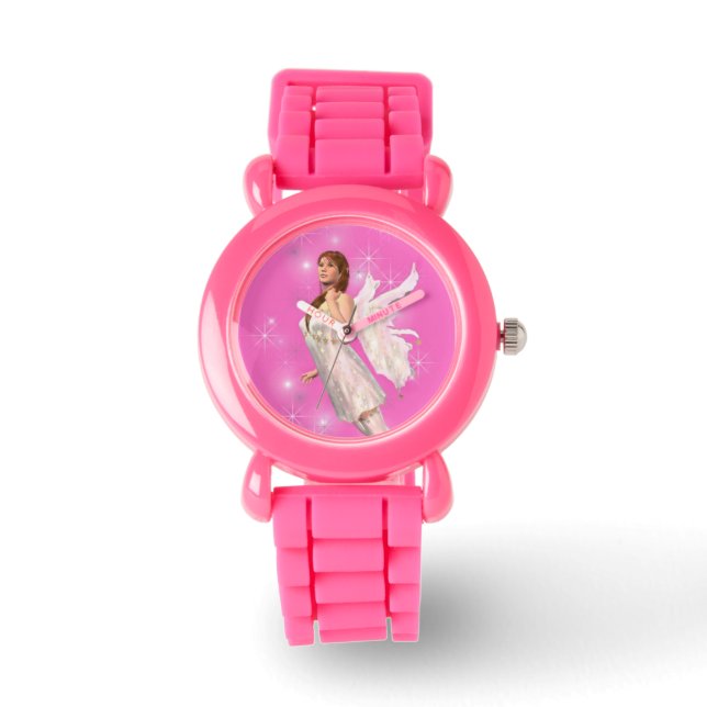 Pink Fariy Girl Horloge (Voorkant)
