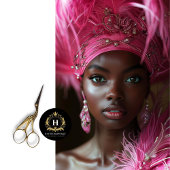 Pink Feather Glamour Decoupage Tissuepapier