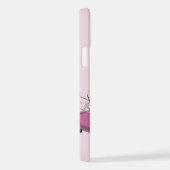 Pink Figaro phone case - telefoonhoesje roze iPhone Hoesje (Rechterkant)