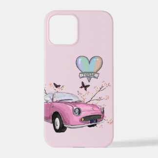 Pink Figaro phone case - telefoonhoesje roze iPhone 12 Pro Hoesje