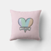 Pink Figaro pillow - kussen (Achterkant)