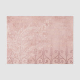 Pink  Filigree Tissuepapier