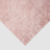 Pink Filigree Tissuepapier (Detail)