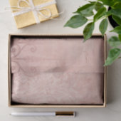 Pink Filigree Tissuepapier (Geschenk)