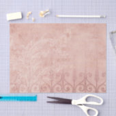 Pink Filigree Tissuepapier (Craft)