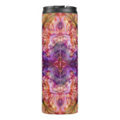 Pink Fire Vapors Thermal Tumbler Thermosbeker (Achterkant)