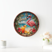 Pink Flamingo Beach Grote Klok (Huis)